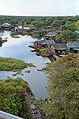 Tonle Sap - Prek Toal floating village - floating houses